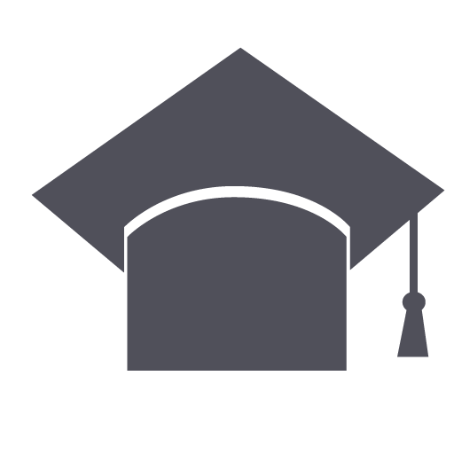 512x512 Education, College, University, Degree, School, Graduate, Mba Icon