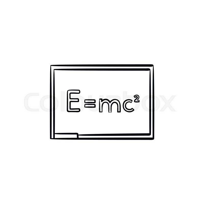 800x800 E Equal Mc Vector Hand Drawn Outline Stock Vector Colourbox