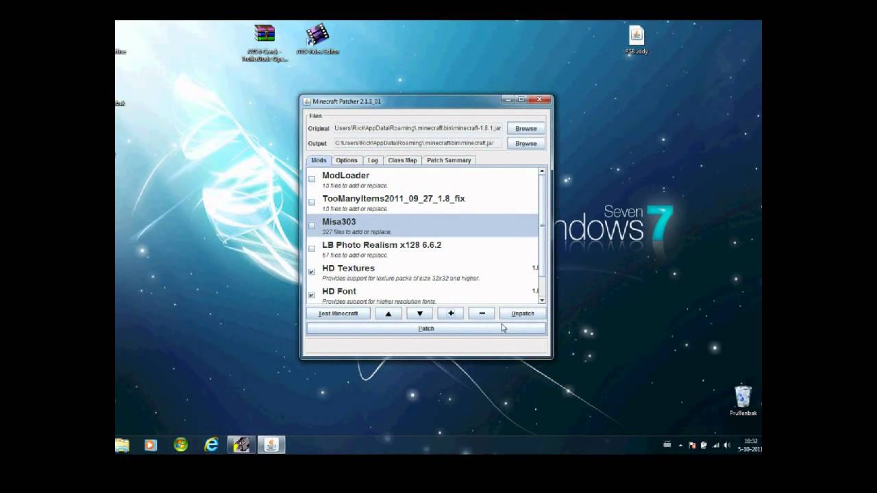 1280x720 Minecraft Mcpatcher Guide