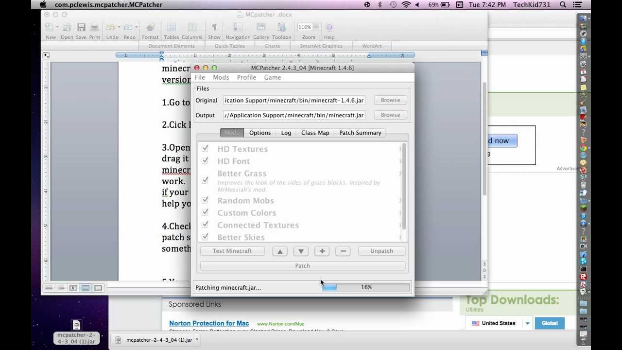 1280x720 How To Get Mcpatcher For Minecraft
