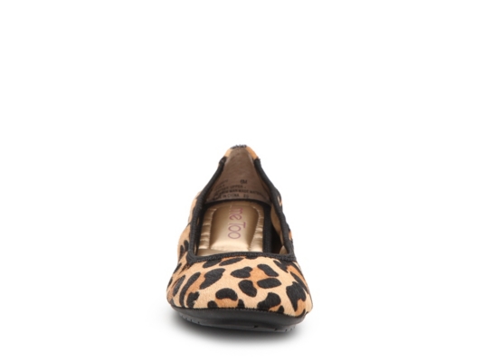 534x400 Fashion Brand Women Leopard Me Too Icon Leopard Ballet Flat Shoes