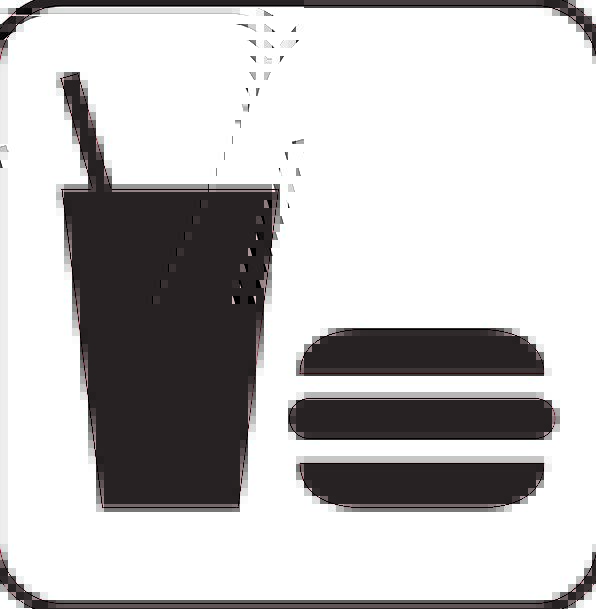 596x609 Fast Food, Drink, Mealtime, Food, Food, Nourishment, Meal, Icon
