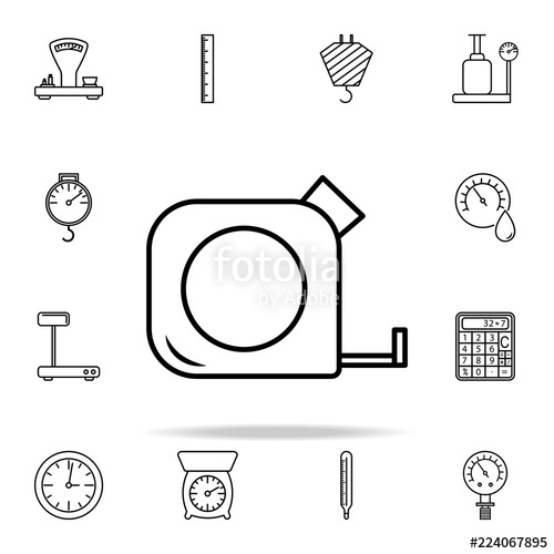 Measure Icon at Vectorified.com | Collection of Measure Icon free for ...