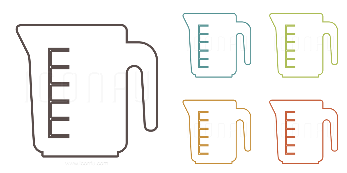 1200x600 Measuring Cup Icon