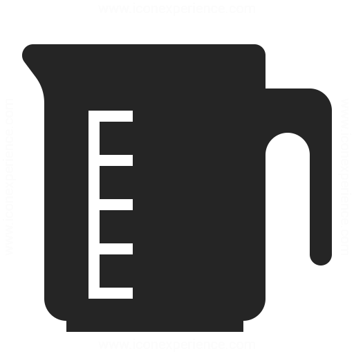 512x512 Measuring Cup Icon Iconexperience