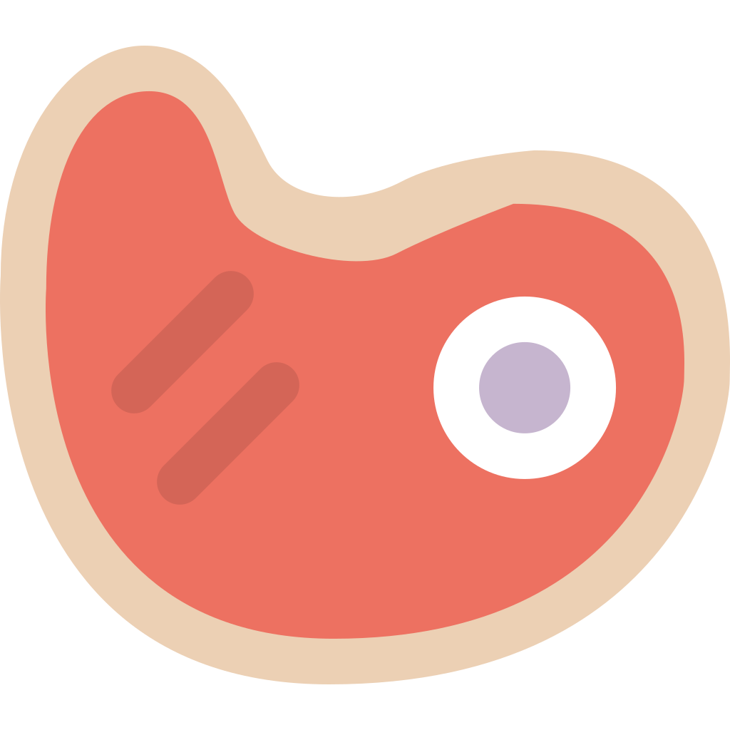 1024x1024 Meat Icon Flat Free Sample Iconset Squid Ink