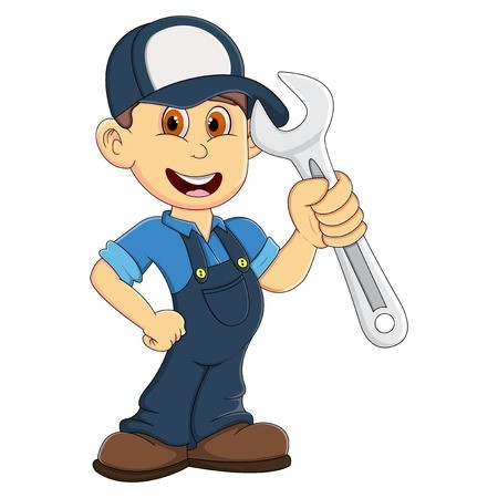 Happy Mechanic Icon Royalty Free Vector Graphics 450x450 Happy Mechanic Icon Royalty Free Vector Graphics