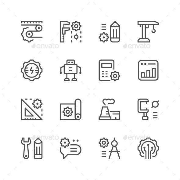 Set Line Icons Of Engineering Iconos Icon Design, Line Icon 590x590 Set Line Icons Of Engineering Iconos Icon Design, Line Icon