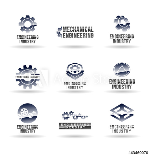 Set Of Mechanical Engineering Icons 479x500 Set Of Mechanical Engineering Icons