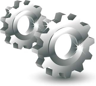 324x288 Gear Vector Mechanical Element Icon, Vector Icons