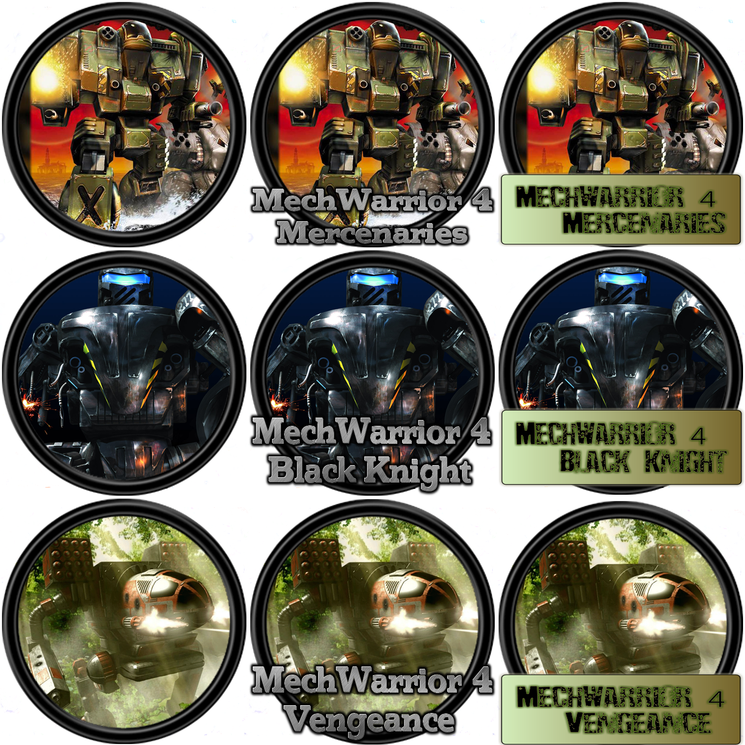 1536x1536 Mechwarrior Icons Full Pack