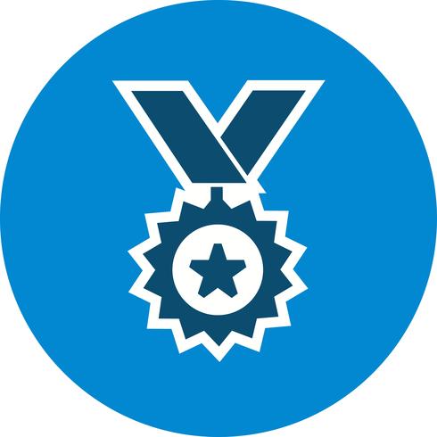 490x490 Medal Icon Vector Illustration