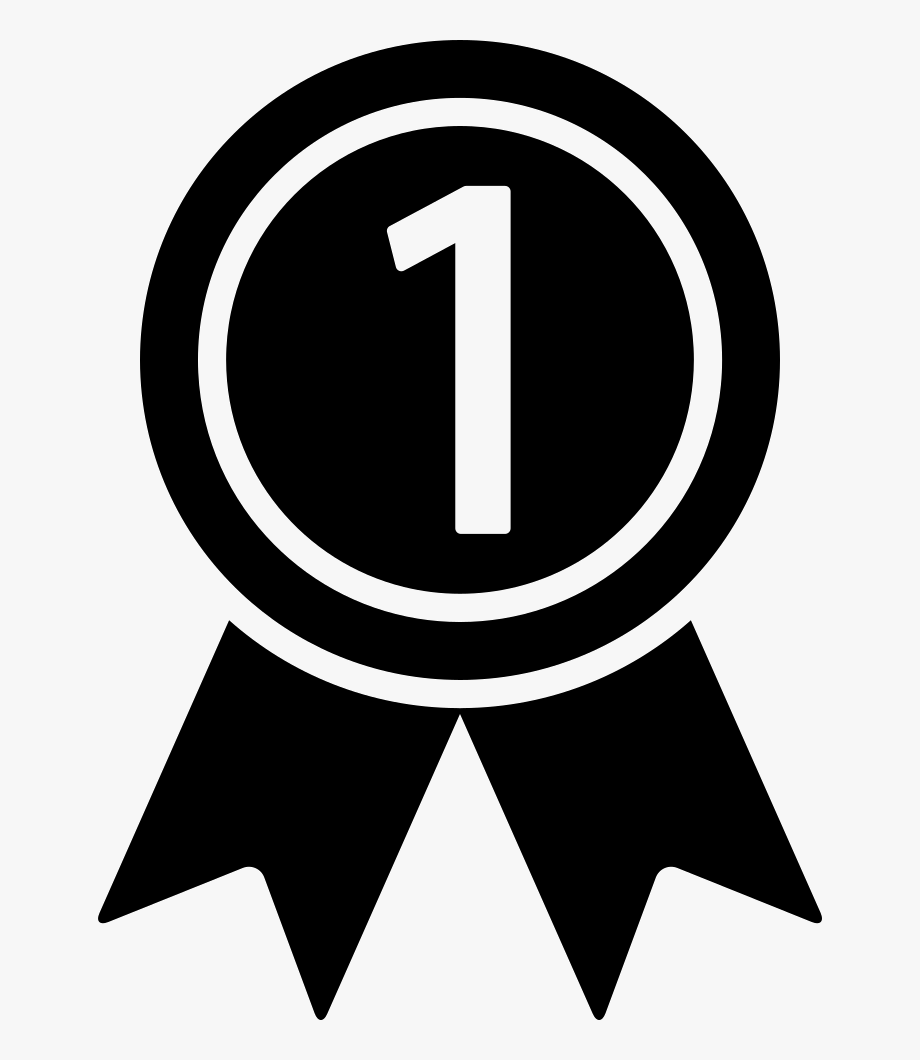 920x1060 Medal Clipart Number One