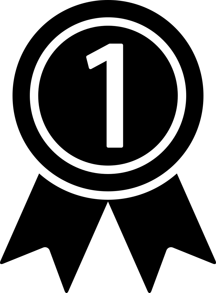 724x980 Medal On A Ribbon For Number One Png Icon Free Download