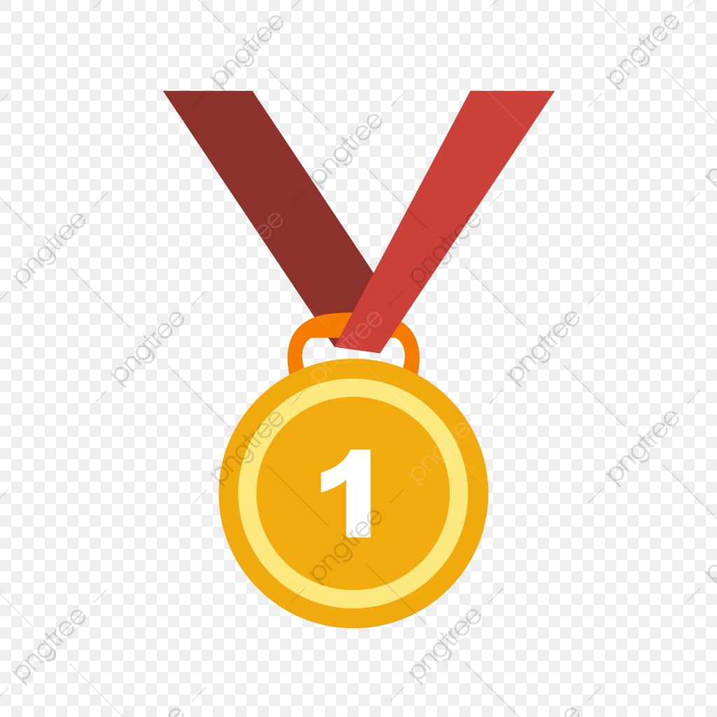 1024x1024 Vector Medal Icon, Winner Icon, Medal Icon, Gold Png Transparent