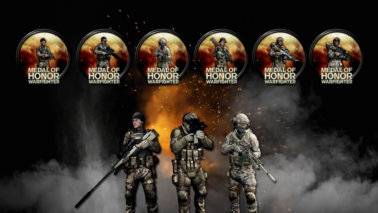 1280x720 Medal Of Honor Warfighter Icons Pack