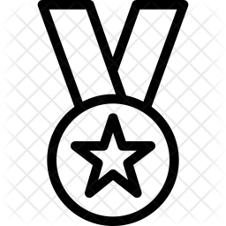 256x256 Medal Of Honor Icon Of Line Style