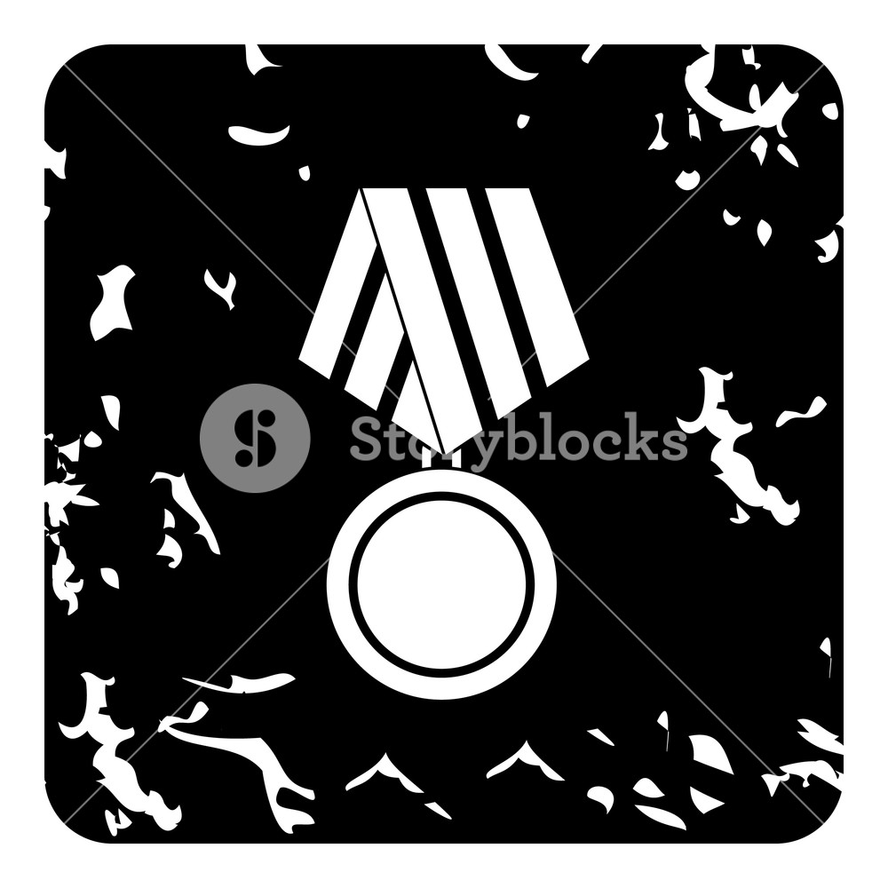 1000x1000 Medal Of Honor Icon Grunge Illustration Of Medal Of Honor Vector