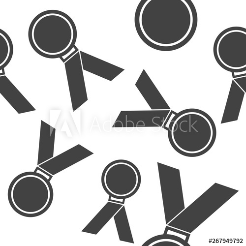 500x500 Vector Icon Medal Medal Of Honor, Congratulations Seamless