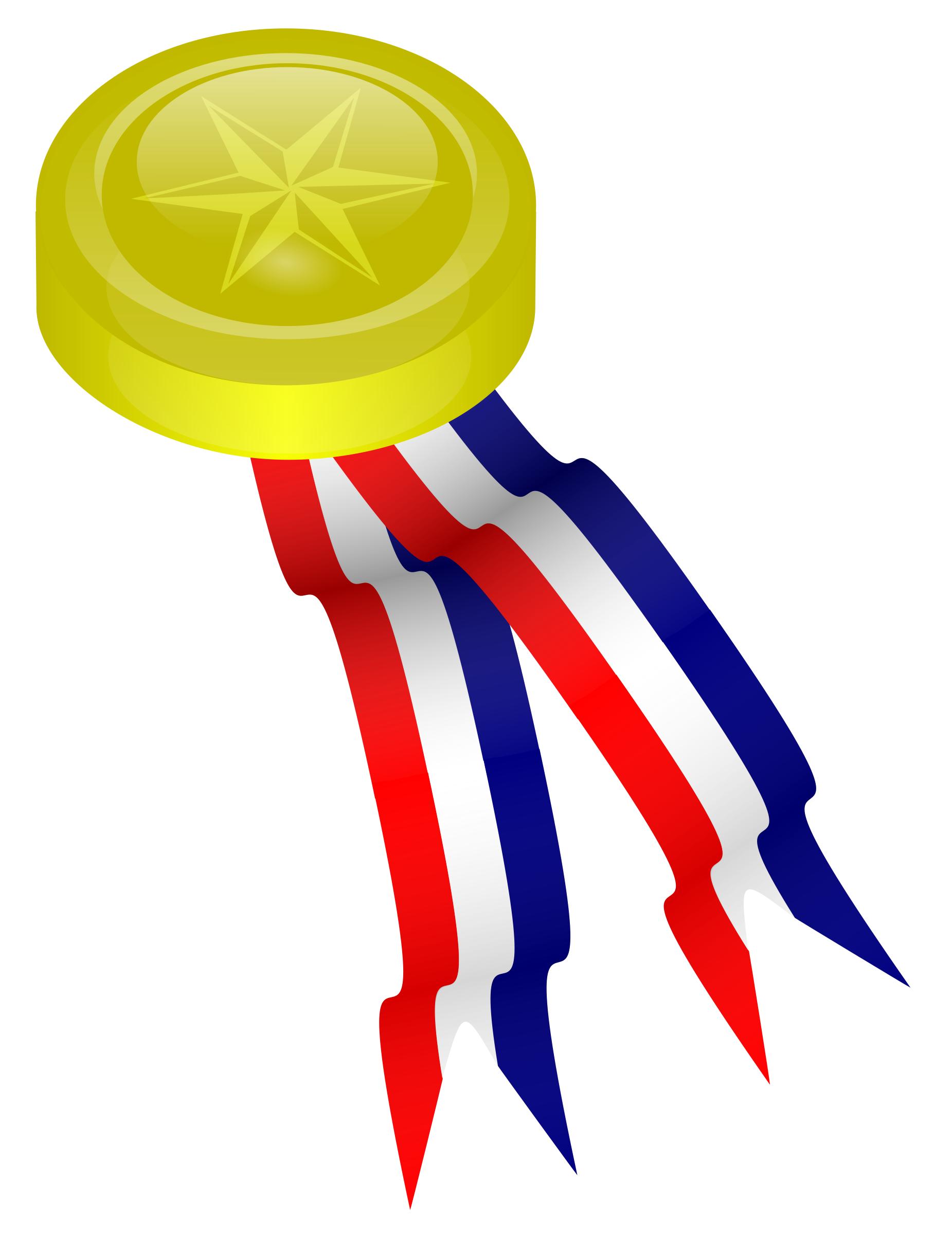 Медаль на ленте Векторная Графика