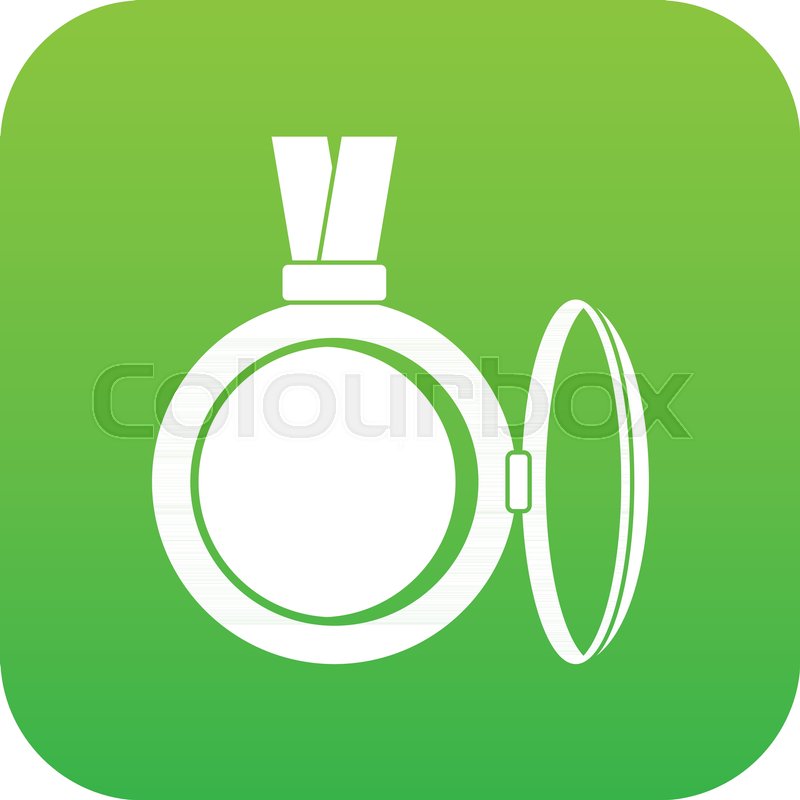 800x800 Medallion Icon Digital Green For Any Stock Vector Colourbox