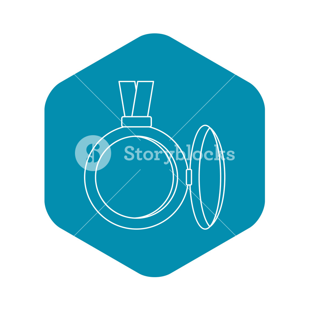 1000x1000 Medallion Icon Outline Illustration Of Medallion Vector Icon