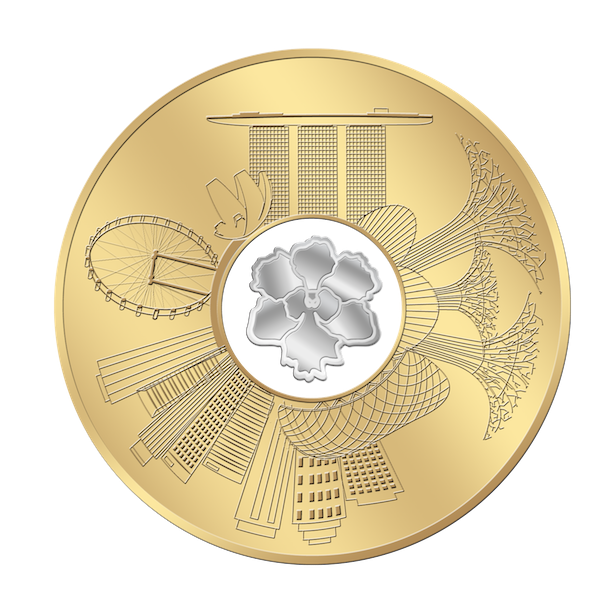 600x600 The Singapore Mint Singapore Icon Medallion