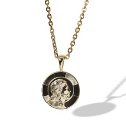 250x250 Icon Medallion Pendant Saint Midas
