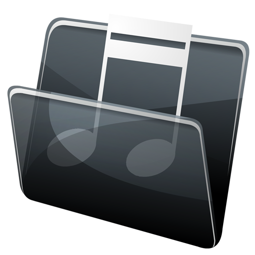 512x512 Hp Music Folder Icon Hydropro Iconset Media Design