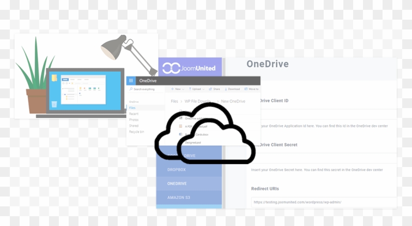 840x460 One Drive To Wordpress Media Folder
