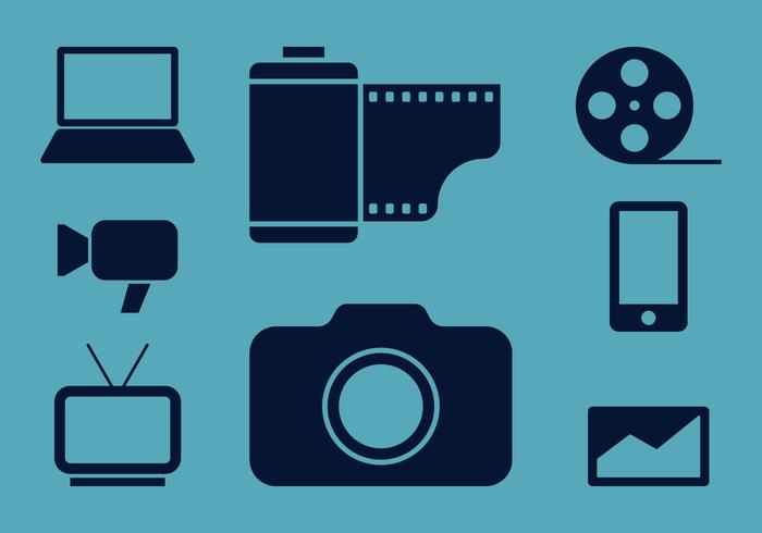 Mass Media Icons 700x490 Mass Media Icons
