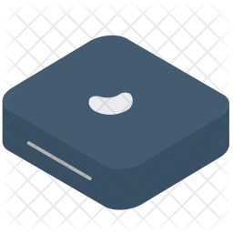 256x256 Media Player Icon Of Isometric Style