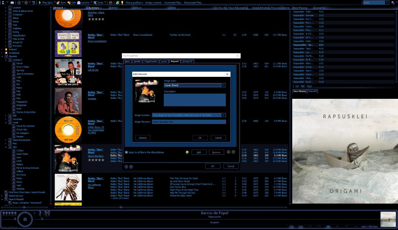 1280x740 Windows Media Player Album Cover Art Problem Fix Using Mediamonkey