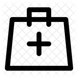 256x256 Medical Bag Icon Of Line Style