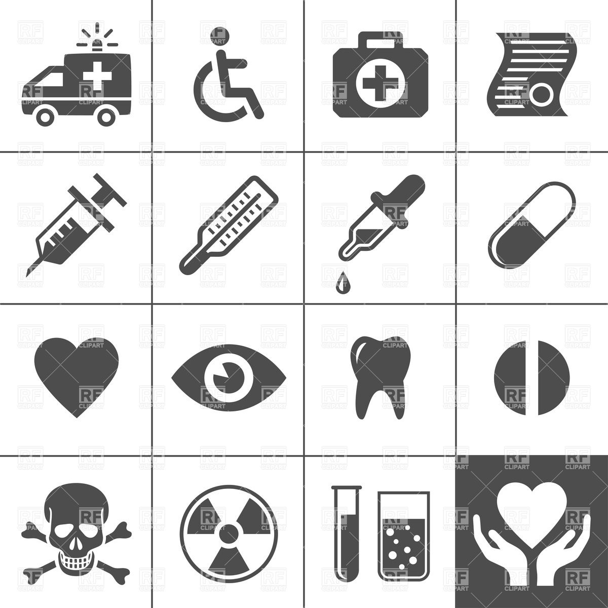 Medical Device Icon at Collection of Medical Device