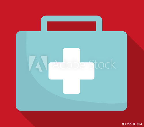 500x442 First Aid Kit Medical Care Icon Image Vector Illustration Design