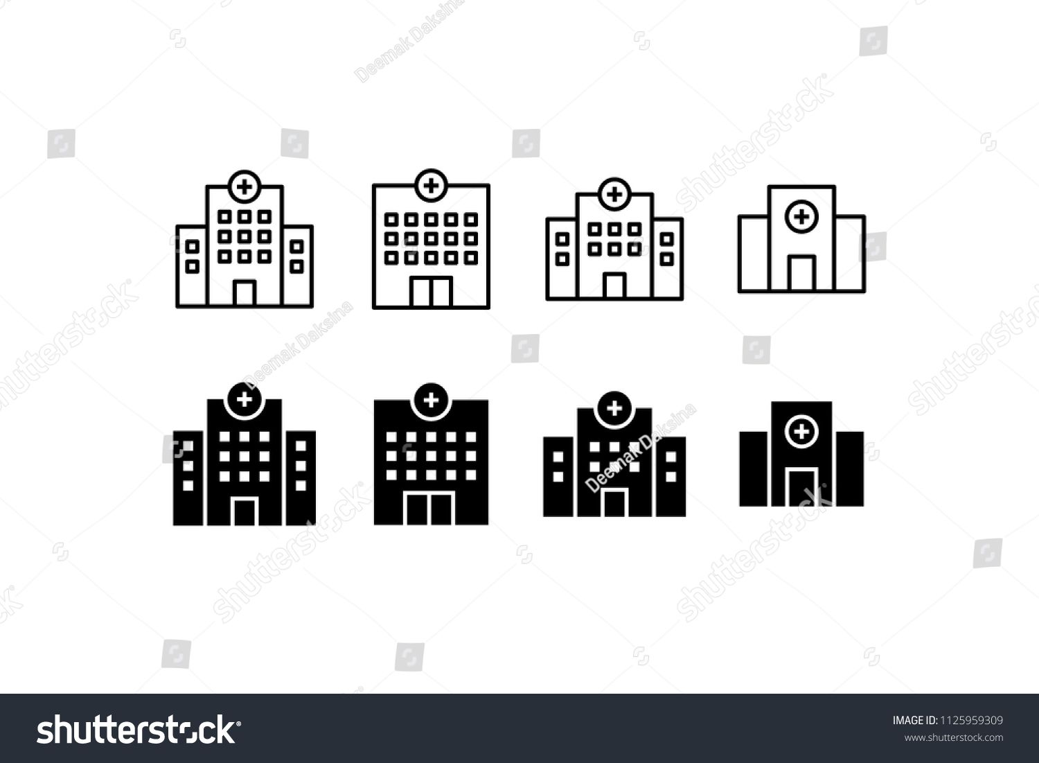 1500x1101 Hospital Icon Set Hospital, Health, Medical, Clinic, Healthcare