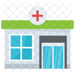 256x256 Medical Clinic Icon Of Flat Style