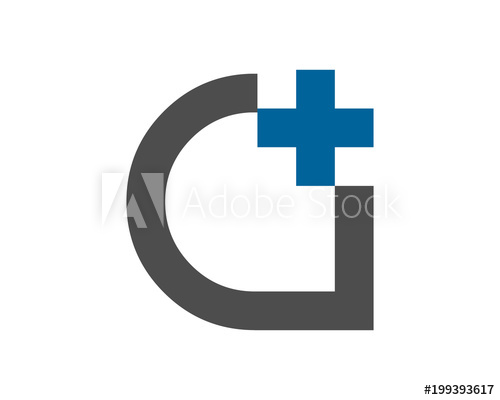500x400 Plus Cross Medical Clinic Typography Typeface Typeset Logotype