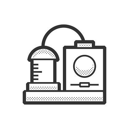 416x416 Medical Device Icon, Dialysis Machines Premium Clipart