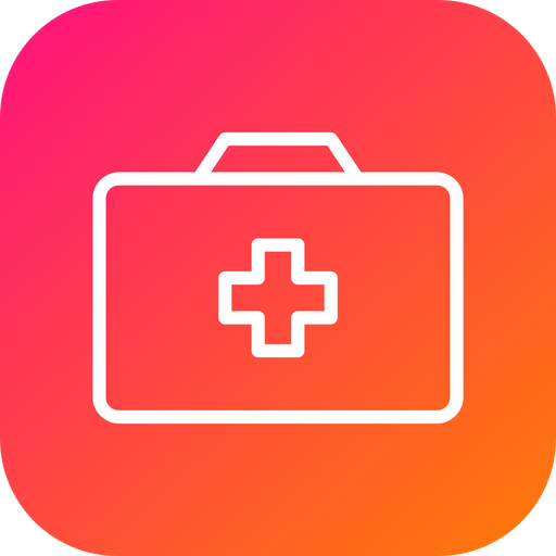 512x512 First, Aid, Kit, Medical, Emergency, Service, Tool Icon Of Line