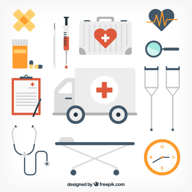 626x626 Medical Equipment Icons Vector Free Download