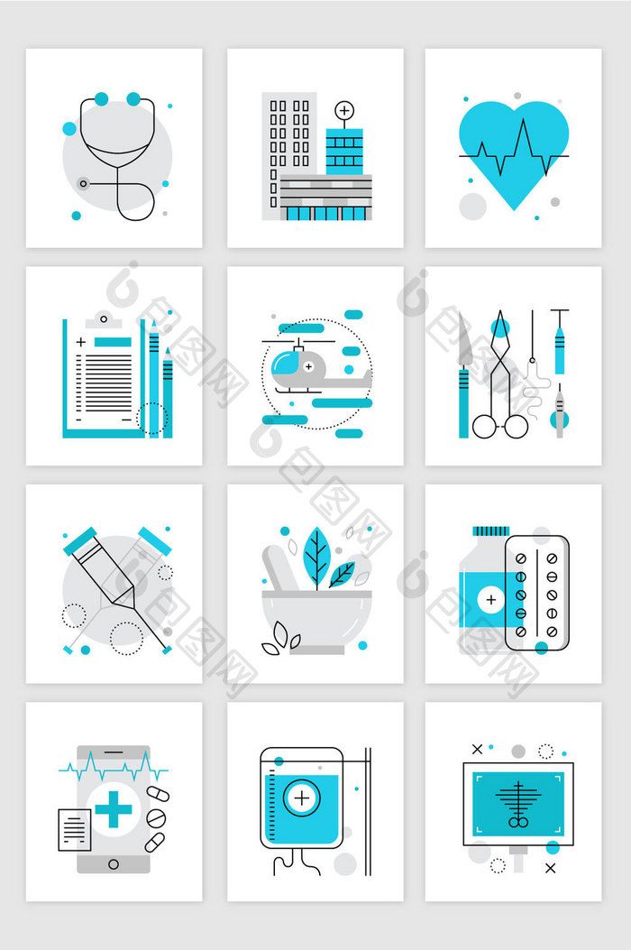 700x1053 Medical Equipment Medical Related Ppt Vector Icon Material