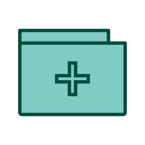 490x490 Medical Folder Icon Design
