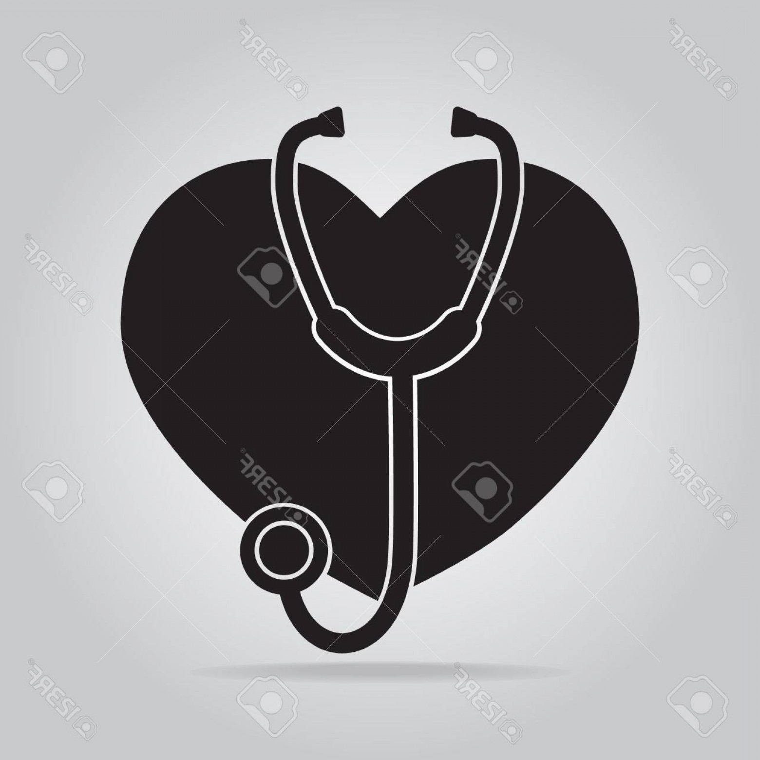 1560x1560 Photostethoscope And Heart Icon Medical Sign Soidergi
