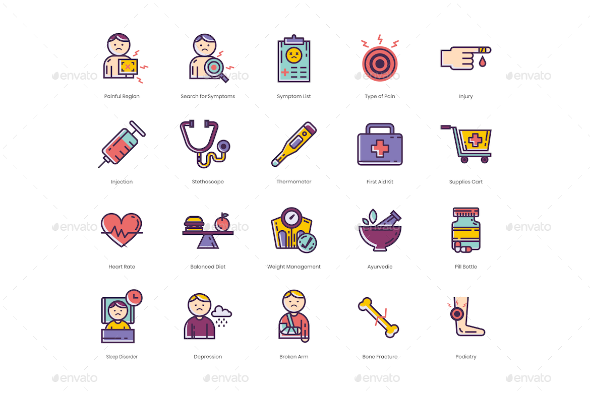 1170x780 Medical Icons