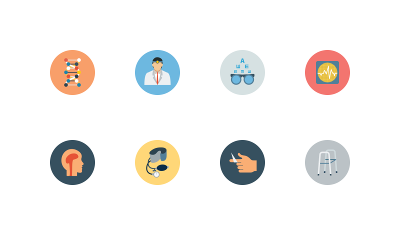 800x470 Medical And Healthcare Icons Png Format
