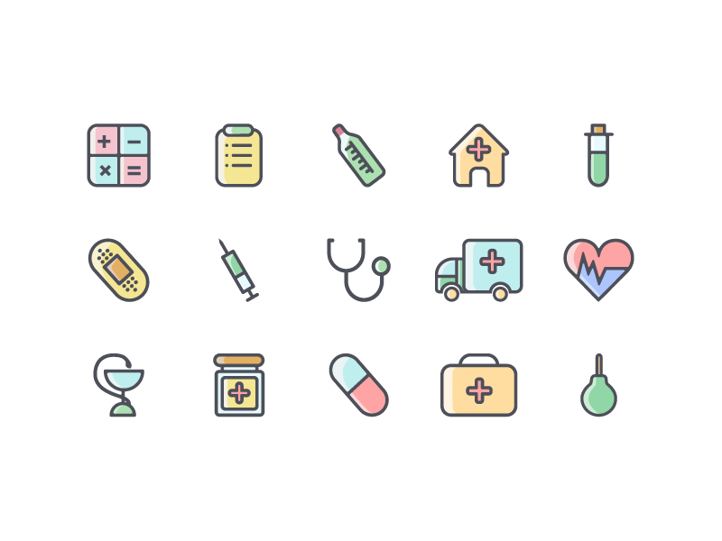 800x600 Free Medical Icons Set