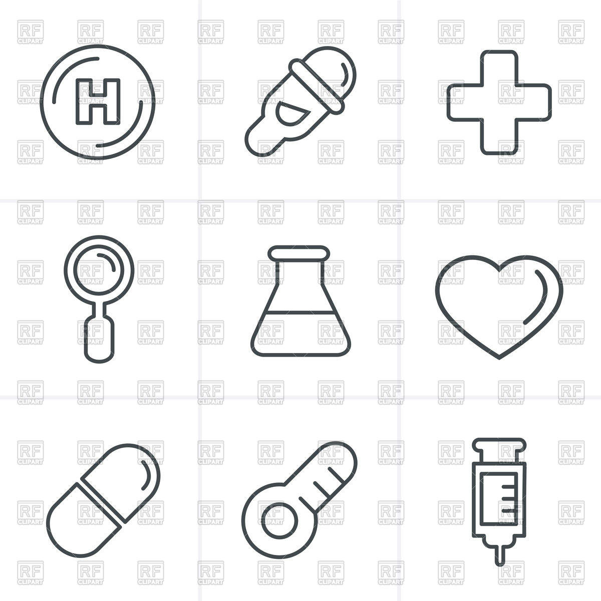 1200x1200 Medical Icons Set Vector Image Of Healthcare, Medical Iconmama
