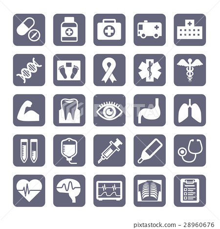 450x468 Medical Icon Set